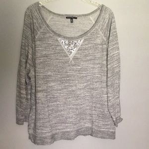 Light Gray Thin Sweater Sz 2XL